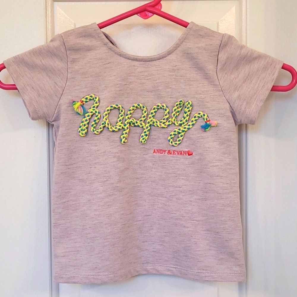 3 for $10! Andy and Evan "Happy" TShirt